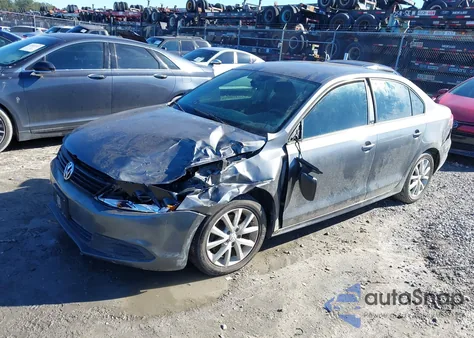 2012 Volkswagen Jetta 2.0L S z USA, uszkodzony, nr VIN 3VW1K7AJ2CM353479